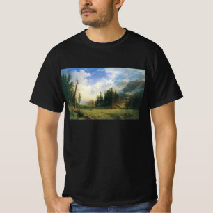 Berglandschap van Albert Bierstadt T-shirt
