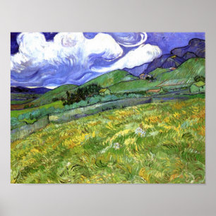 Berglandschap, Van Gogh Fine Art Poster