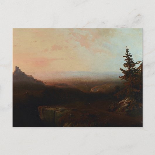 Berglandschap van Moran Briefkaart (Voorkant)