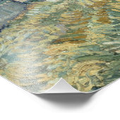 Berglandschap van Van Gogh Foto Afdruk (Hoek)