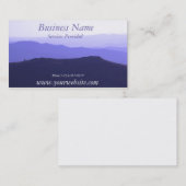 Berglandschap Visitekaartje (Voorkant / Achterkant)