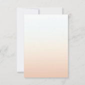 Berglandschap Vrijgezellenfeest Blush ID787 Kaart (Achterkant)