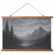 Berglandschap Wandtapijt
