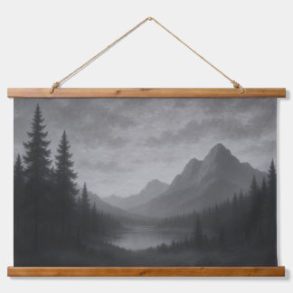 Berglandschap Wandtapijt Hangend Wandkleed
