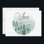 Berglandschap Watercolor Trouw Save the Date<br><div class="desc">Berglandschap Watercolor Trouw Save the Date</div>