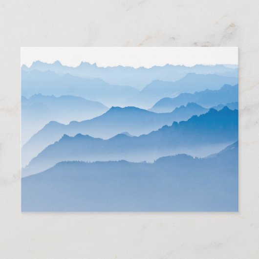 Berglandschap | Zwitserland Briefkaart (Voorkant)