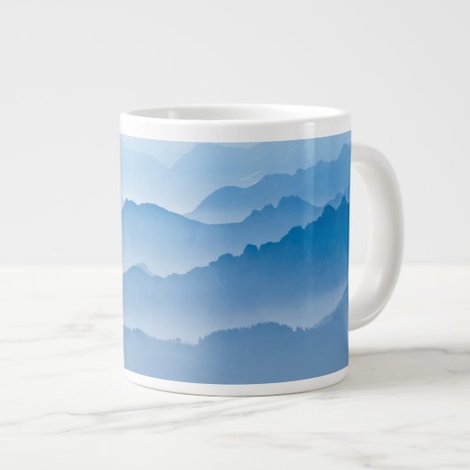 Berglandschap | Zwitserland Grote Koffiekop (Voorkant rechts)