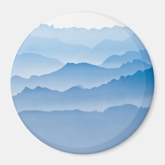 Berglandschap | Zwitserland Magneet (Voorkant)