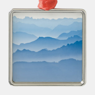 Berglandschap Zwitserland Metalen Ornament