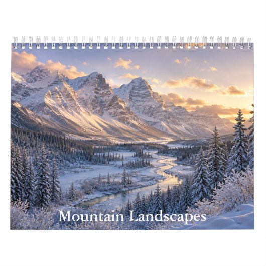 Berglandschappen Kalender  (Hoes)