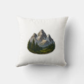 Berglandschapsontwerp Kussen (Achterkant)
