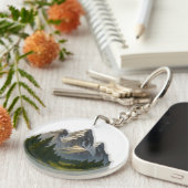 Berglandschapsontwerp Sleutelhanger (Voorkant Rechts)