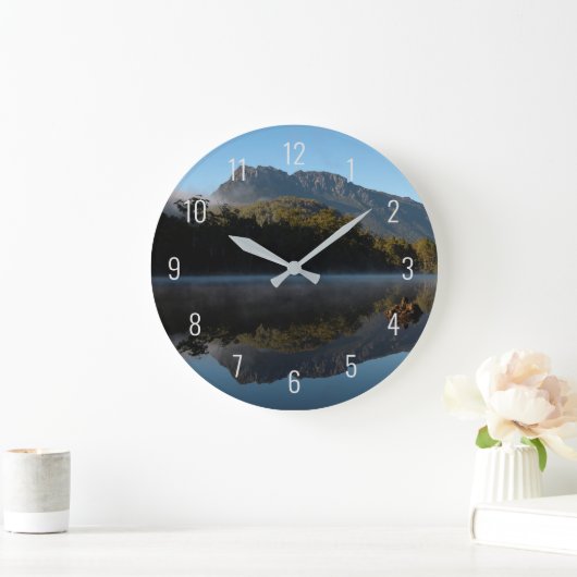 Berglandschapsreflecties Meer water Grote Klok (Huis)