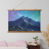 Berglandschapsschildering Hangend Wandkleed (Slaapkamer)