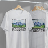 Berglandschapsschildering T-shirt