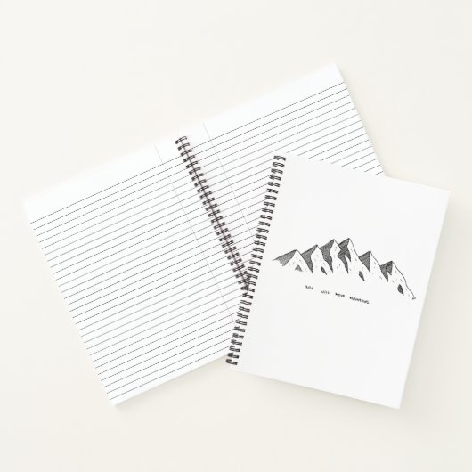 Berglaptop Notitieboek (Binnen)