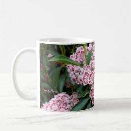 Berglaurel op een mok