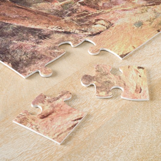 Bergleeuw, Puma of Cougar Legpuzzel (Zijkant)