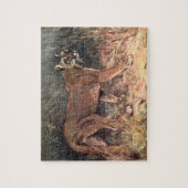 Bergleeuw, Puma of Cougar Legpuzzel (Verticaal)