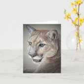 bergleeuwenbriefkaart kaart (Gele Bloem)