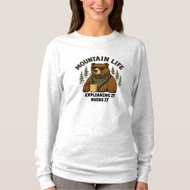 Bergleven | Het uitleggen verpest het T-shirt