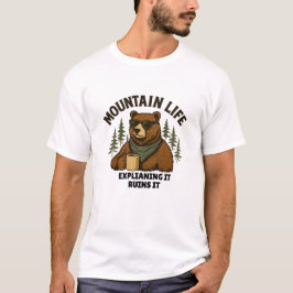 Bergleven | Het uitleggen verpest het T-shirt