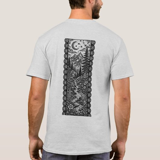 Berglint T-shirt (Achterkant)
