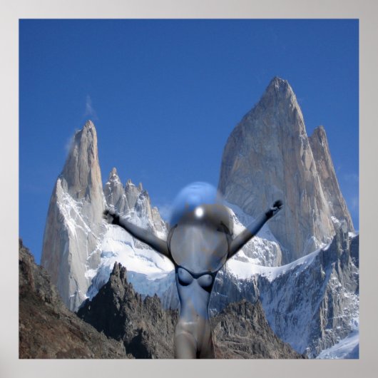 Berglucht Poster (Voorkant)