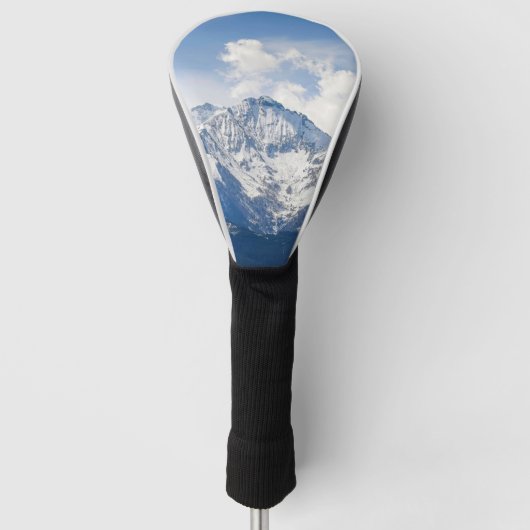 Berglucht Sneeuw Wolken Golfheadcover (Voorkant)