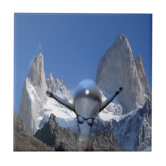 Berglucht Tegeltje (Voorkant)