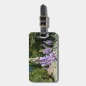 Berglupinen in Yosemite Bagagelabel (Voorkant verticaal)