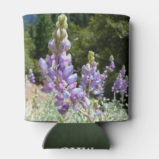 Berglupinen in Yosemite Blikjeskoeler (Achterkant)