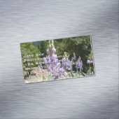 Berglupinen in Yosemite Magnetisch Visitekaartje (Voorbeeld)