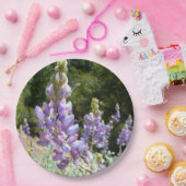 Berglupinen in Yosemite Papieren Bordje (Feest)