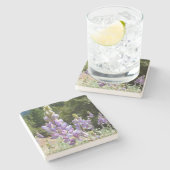 Berglupinen in Yosemite Stenen Onderzetter (Zijkant)