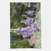 Berglupinen in Yosemite Theedoek (Verticaal)