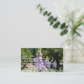 Berglupinen in Yosemite Visitekaartje (Staand voorkant)