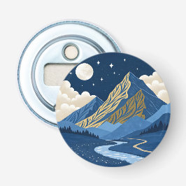 Bergmaanlicht Button Flesopener