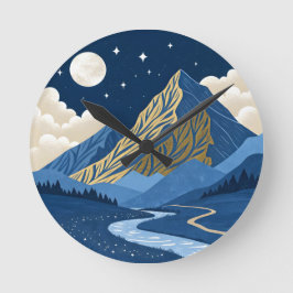 Bergmaanlicht Ronde Klok