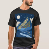 Bergmaanlicht T-shirt (Voorkant)