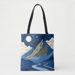 Bergmaanlicht Tote Bag