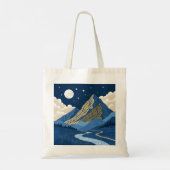Bergmaanlicht Tote Bag (Achterkant)