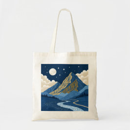 Bergmaanlicht Tote Bag