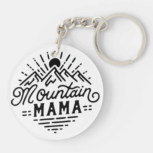 Bergmamma Sleutelhanger (Achterkant)