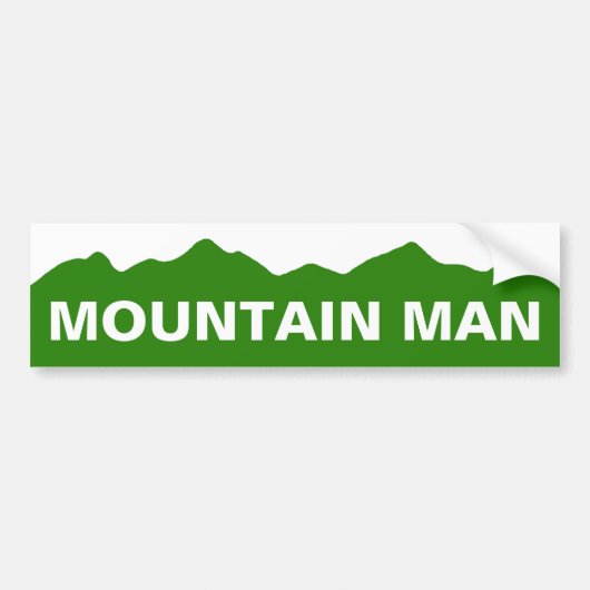 BergMan Colorado Bumpersticker (Voorkant)
