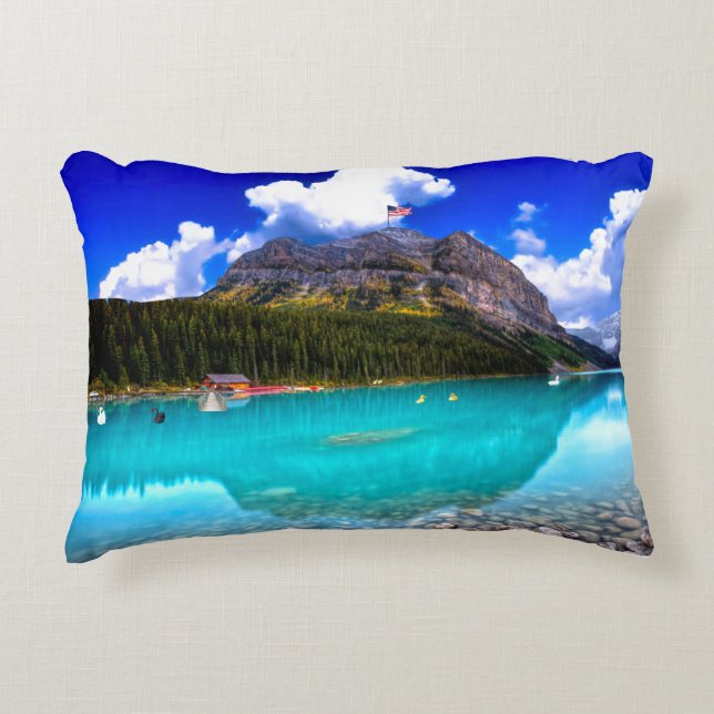 bergmeer accent kussen (Voorkant)