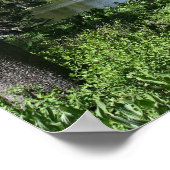 Bergmeer, bos (portret) poster (Hoek)