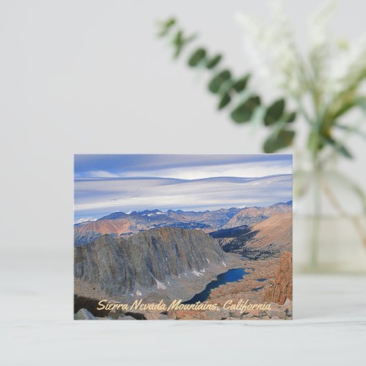 bergmeer briefkaart (Staand voorkant)