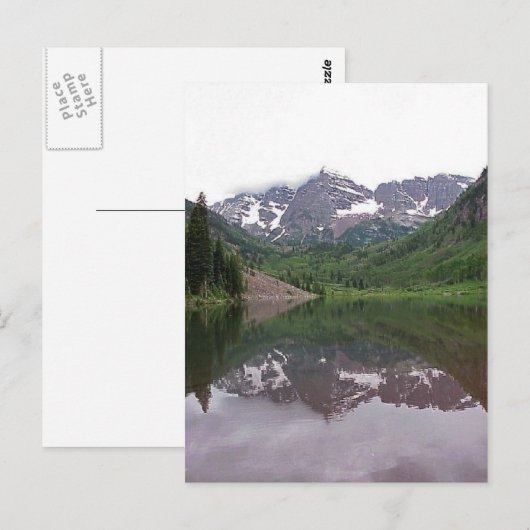 bergmeer briefkaart (Voorkant / Achterkant)