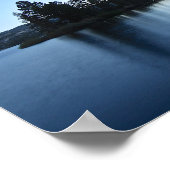 Bergmeer, Cabin, Night Poster (Hoek)